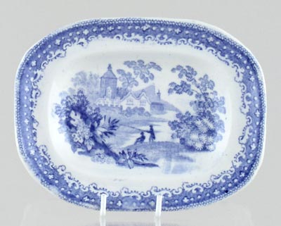 Toy Meat Dish or Platter c1869